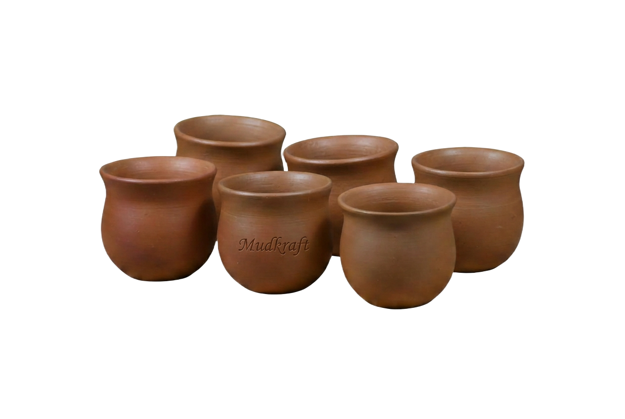 Handcrafted Kulhad — Tea Cup · Set of 6 from Mudkraft