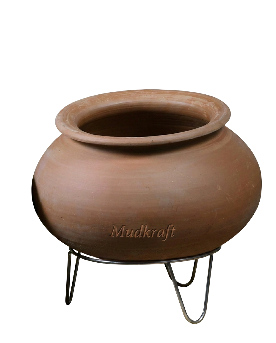 Handcrafted Surahi Matka — Water Pot from Mudkraft