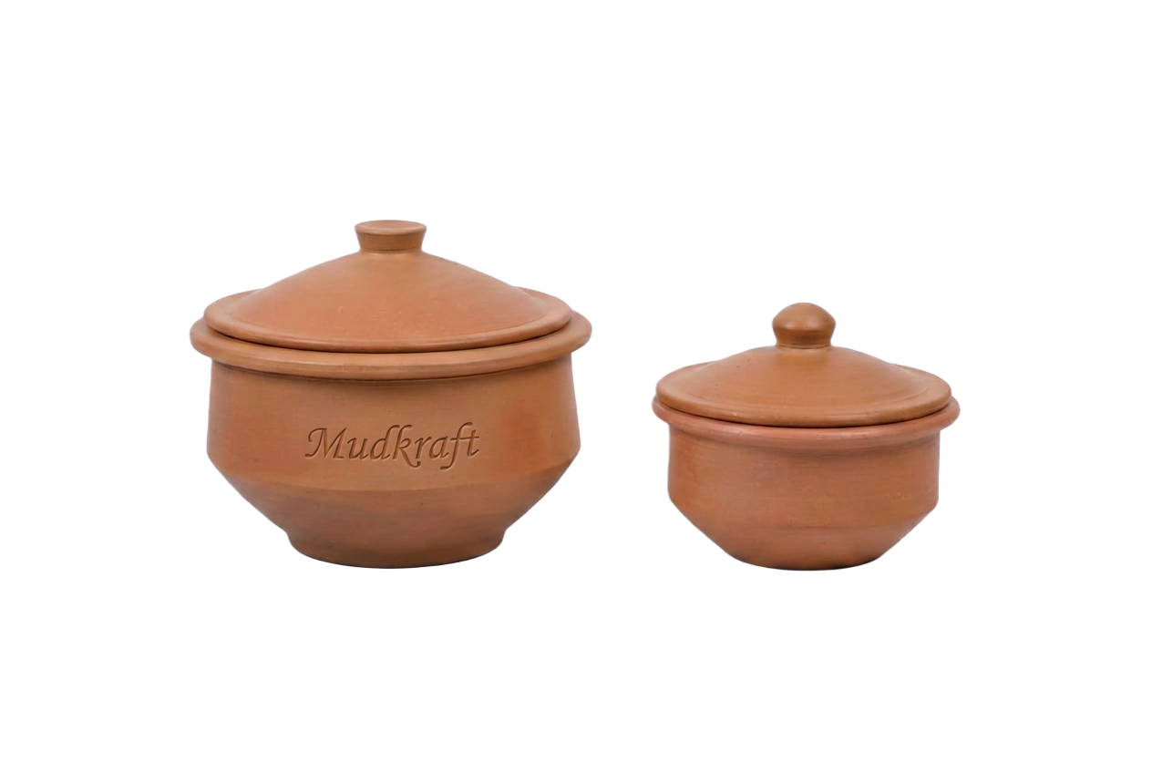Handcrafted Handi — Cookware · Set of 2 from Mudkraft